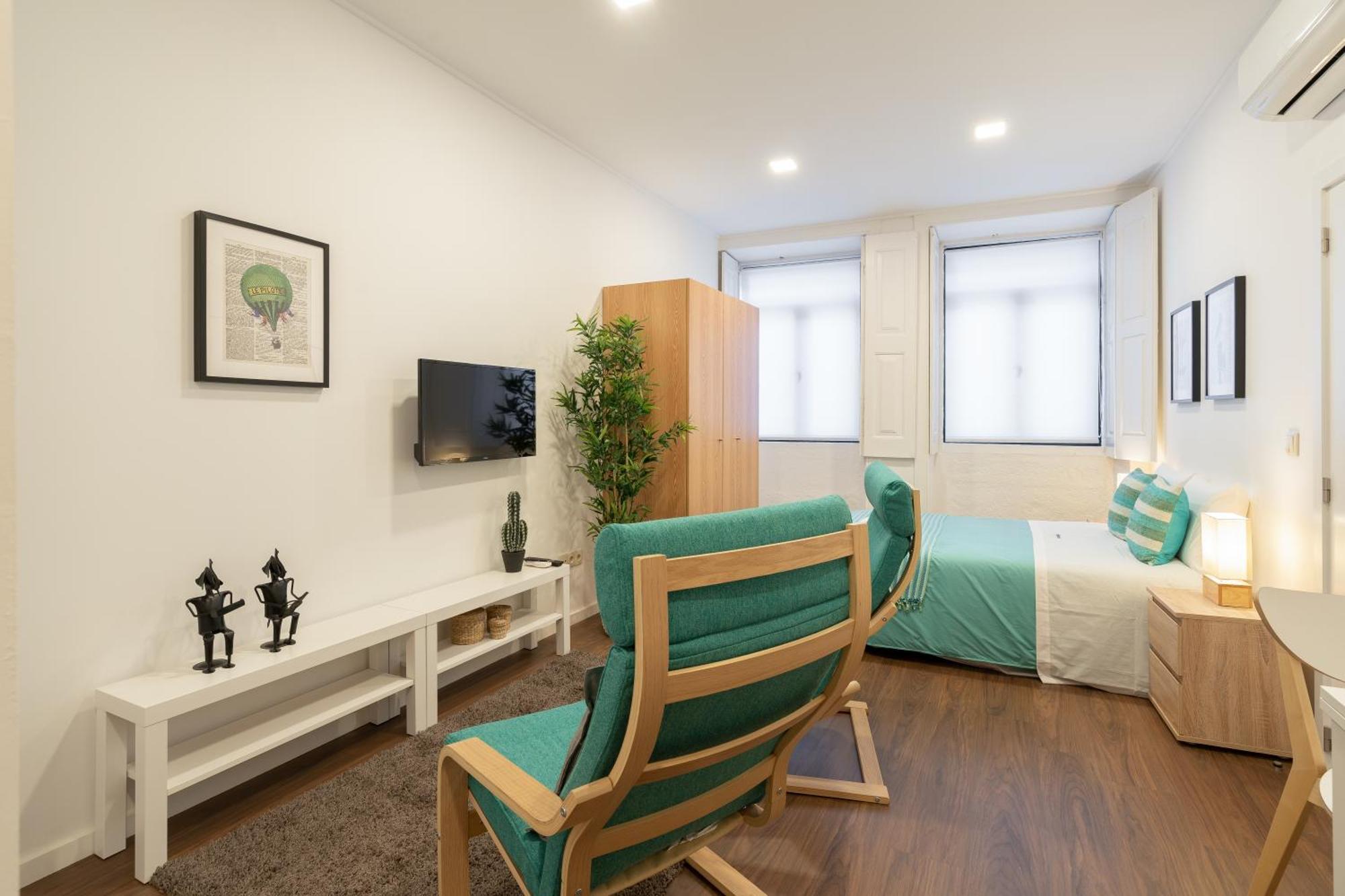 Host Wise - Modern Studios With Terrace - Walk Everywhere Порто Стая снимка